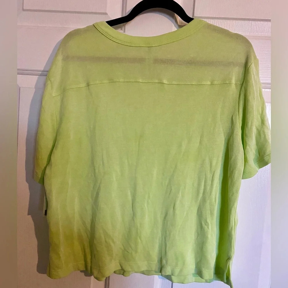 Honeydew Pajama Top Sun Soaker Lounge Tee In Iguana Small - Picture 4 of 5
